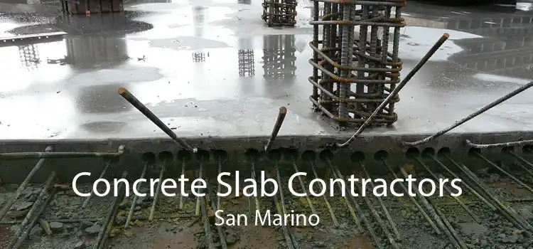 Concrete Slab Contractors San Marino